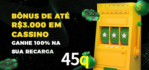 45q melhor bônus de depósito